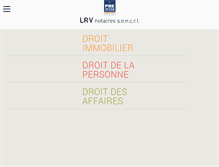 Tablet Screenshot of lrvnotaires.com